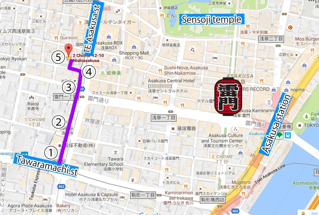 Hotel Asakusa Buttobi Tokio Zewnętrze zdjęcie